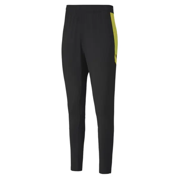 PUMA PUMA Sportske hlače  limeta zelena / crna