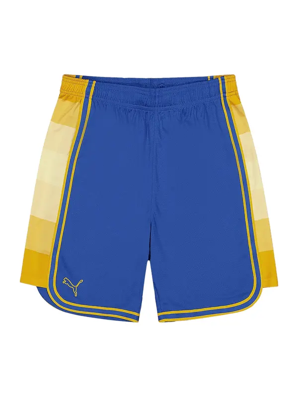 PUMA PUMA Sportske hlače 'Maccabi Tel Aviv'  pijesak / plava / senf / svijetložuta