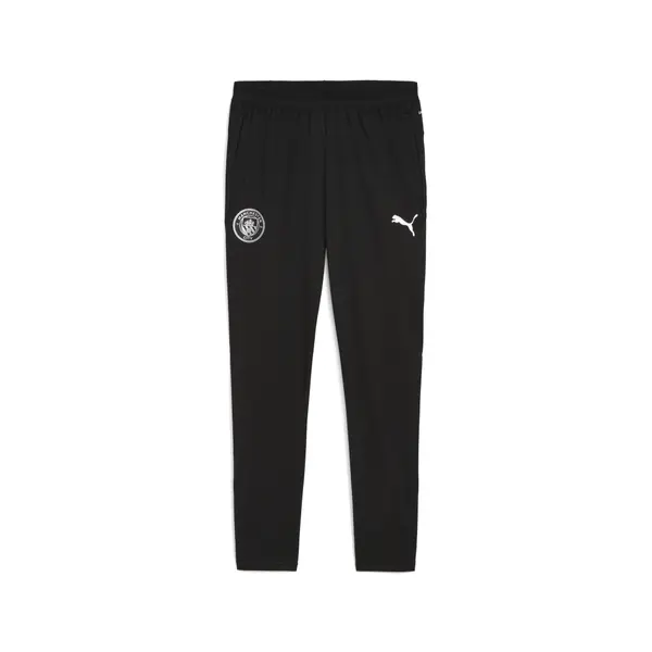 PUMA PUMA Sportske hlače 'Manchester City'  crna / bijela