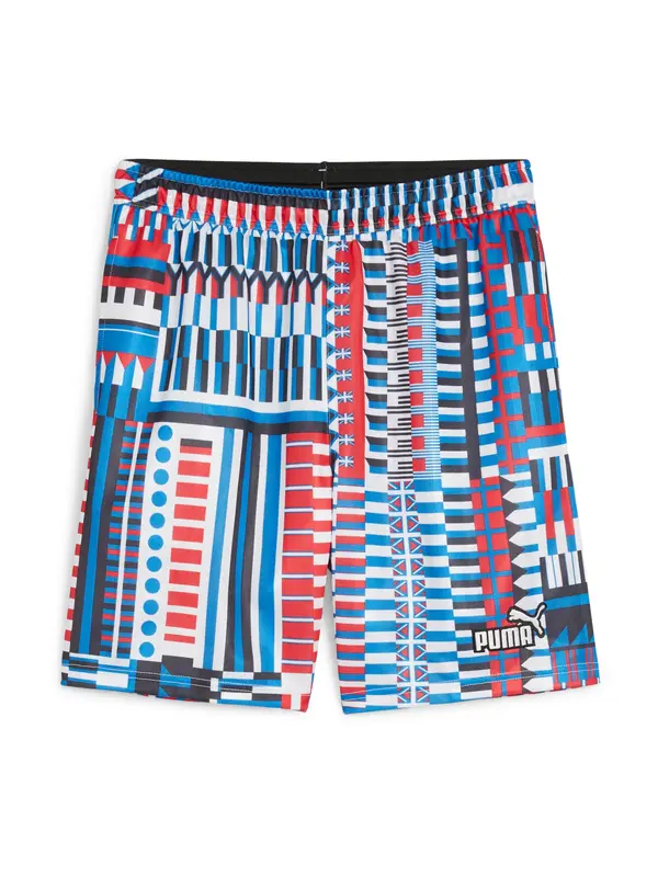 PUMA PUMA Sportske hlače  morsko plava / azur / purpurna / bijela