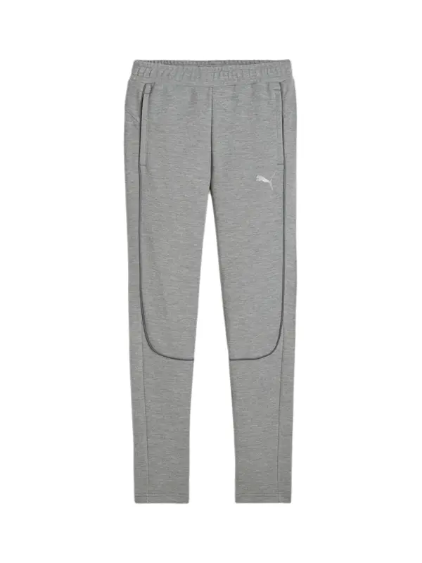 PUMA PUMA Sportske hlače  siva / bijela