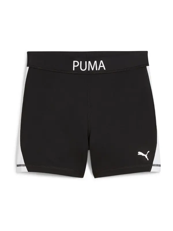 PUMA PUMA Sportske hlače 'Strong'  crna / bijela