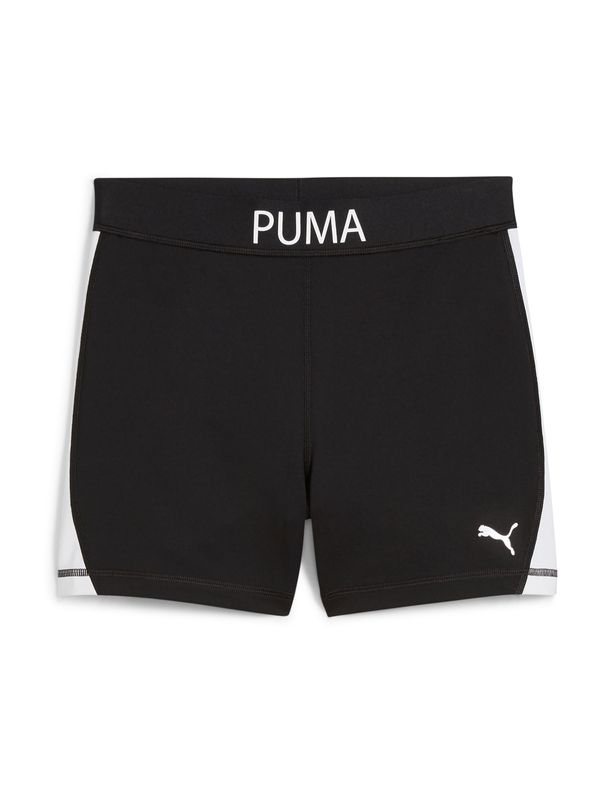 PUMA PUMA Sportske hlače 'STRONG'  crna / bijela