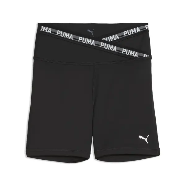 PUMA PUMA Sportske hlače 'Strong'  crna / bijela