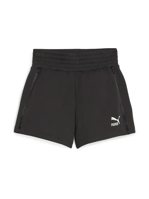 PUMA PUMA Sportske hlače 'T7'  crna / bijela