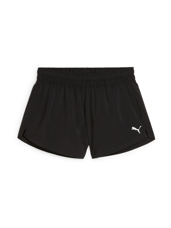 PUMA PUMA Sportske hlače 'TAD ESSENTIAL'  crna / bijela