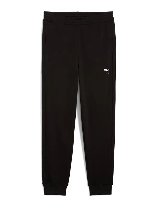 PUMA PUMA Sportske hlače 'Tad Essentials'  crna / bijela