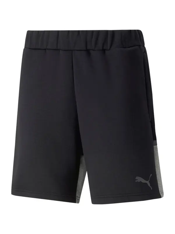 PUMA PUMA Sportske hlače 'Team Cup'  siva / crna