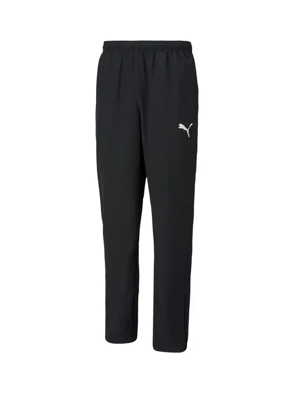 PUMA PUMA Sportske hlače 'Team Rise'  crna / bijela