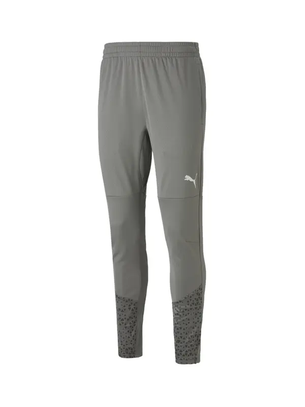 PUMA PUMA Sportske hlače 'TeamCup'  siva / tamo siva