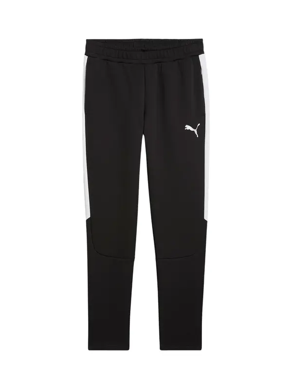 PUMA PUMA Sportske hlače 'TeamEVOSTRIPE'  crna / bijela