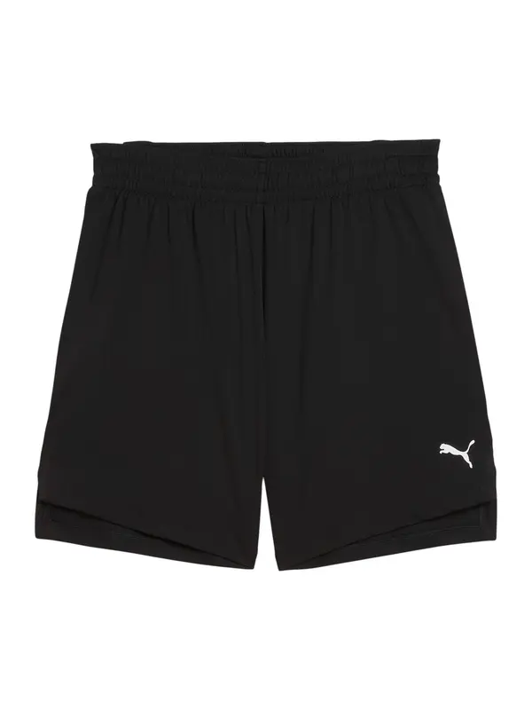PUMA PUMA Sportske hlače 'TeamJaws Starter'  crna / bijela