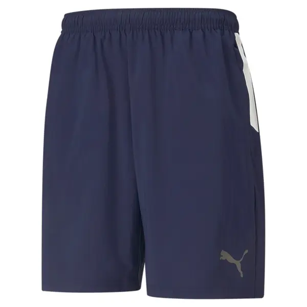 PUMA PUMA Sportske hlače 'TeamLiga'  morsko plava / siva / bijela