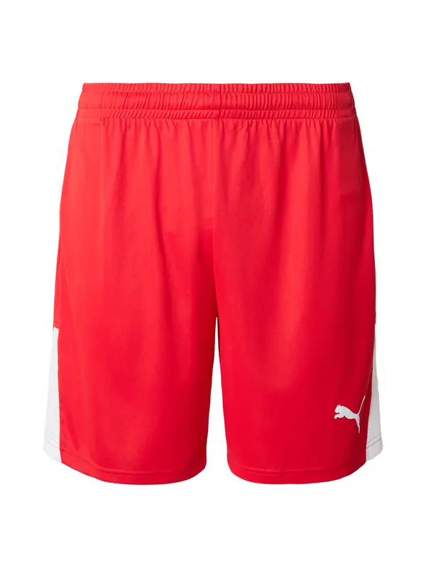 PUMA PUMA Sportske hlače 'TeamLIGA26'  crvena / bijela
