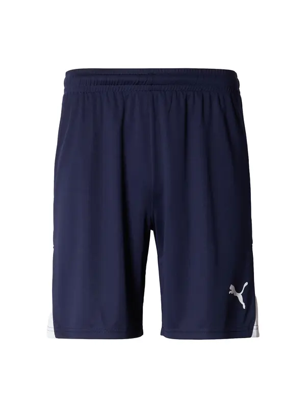 PUMA PUMA Sportske hlače 'TeamLIGA26'  mornarsko plava / bijela