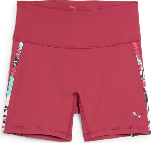 PUMA PUMA Sportske hlače 'TROPICAL'  tirkiz / ljubičasto crvena / crna / bijela