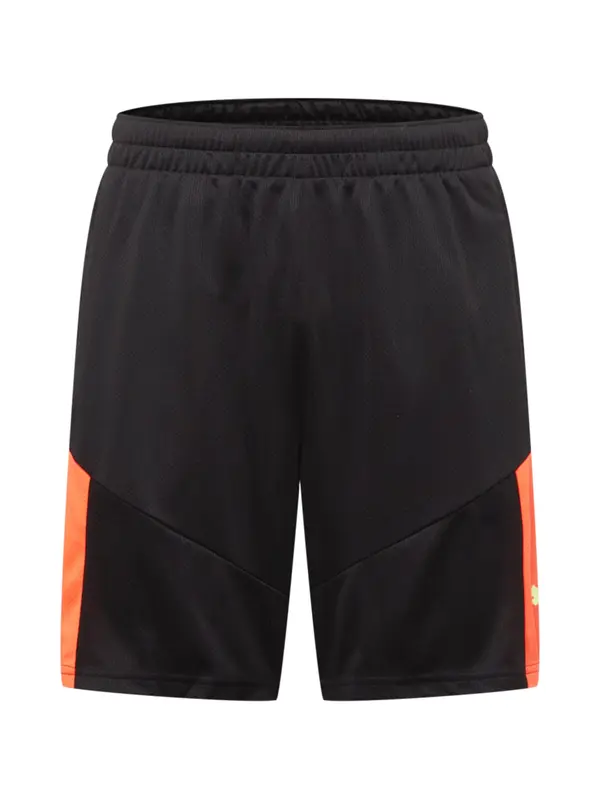 PUMA PUMA Sportske hlače  žuta / narančasto crvena / crna