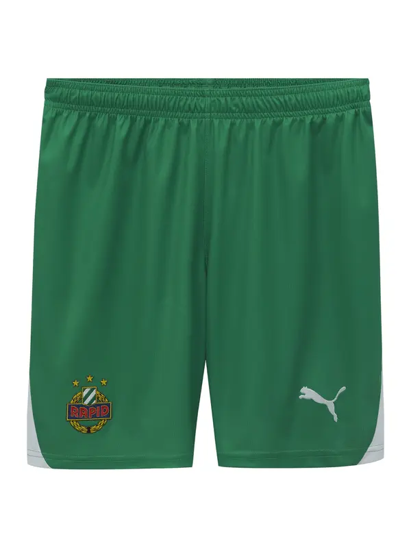 PUMA PUMA Sportske hlače  žuta / zelena / tamno crvena / bijela