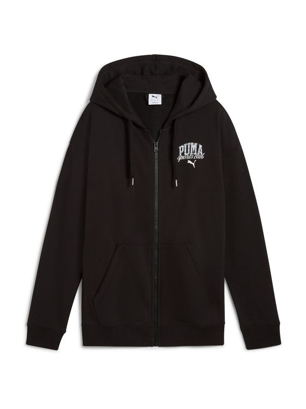 PUMA PUMA Sportski gornji dio trenirke 'CLASS'  crna / bijela