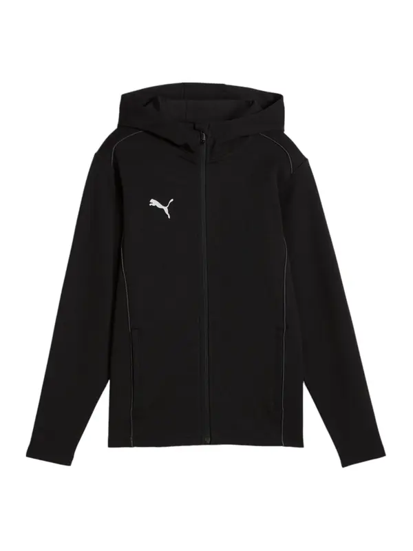 PUMA PUMA Sportski gornji dio trenirke  crna / bijela