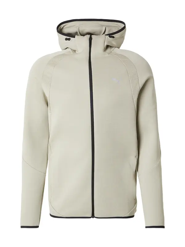 PUMA PUMA Sportski gornji dio trenirke 'Evostripe'  sivkasto bež