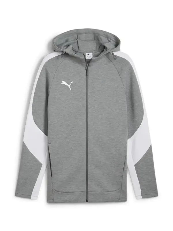 PUMA PUMA Sportski gornji dio trenirke  siva / bijela
