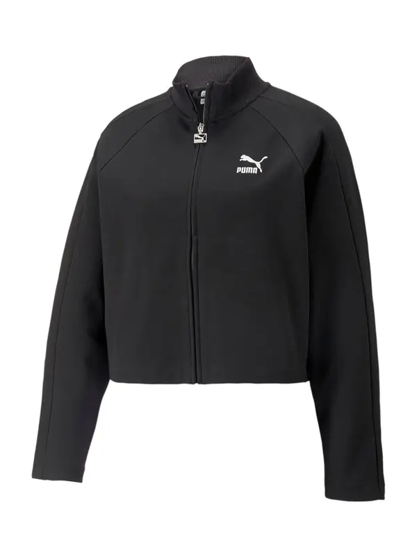 PUMA PUMA Sportski gornji dio trenirke 'T7'  crna / bijela