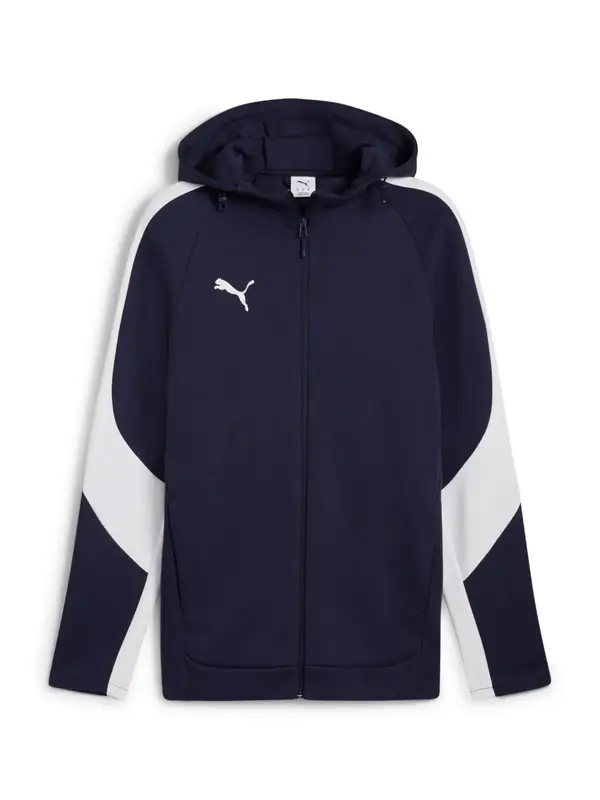 PUMA PUMA Sportski gornji dio trenirke 'teamEVOSTRIPE'  plava / bijela