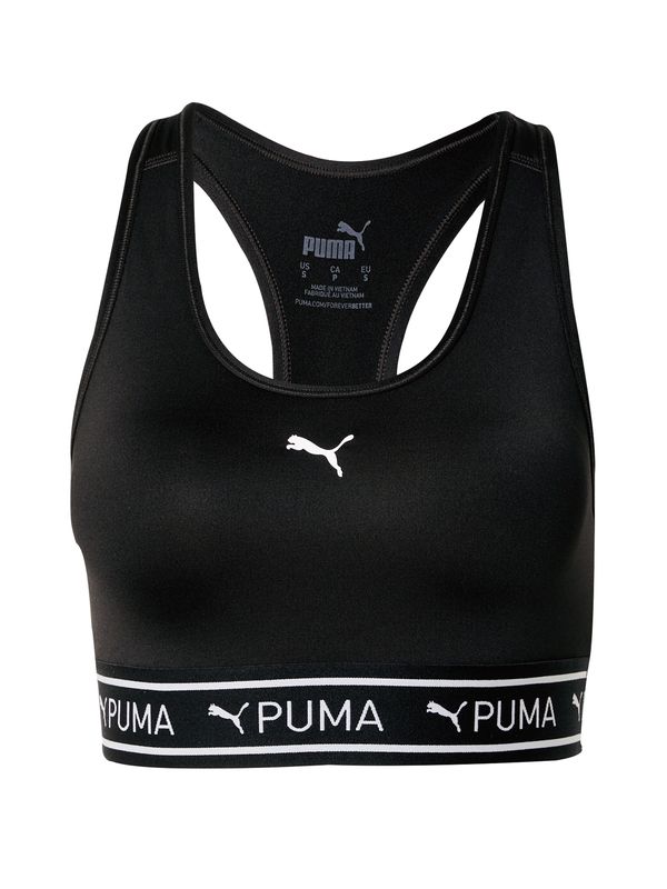 PUMA PUMA Sportski grudnjak '4Keeps'  crna / bijela
