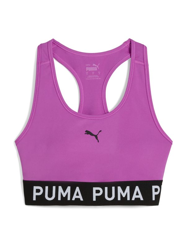 PUMA PUMA Sportski grudnjak '4Keeps'  orhideja bijela / crna / bijela