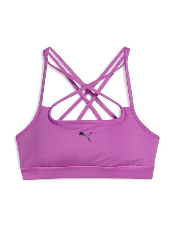 PUMA PUMA Sportski grudnjak  orhideja bijela / crna