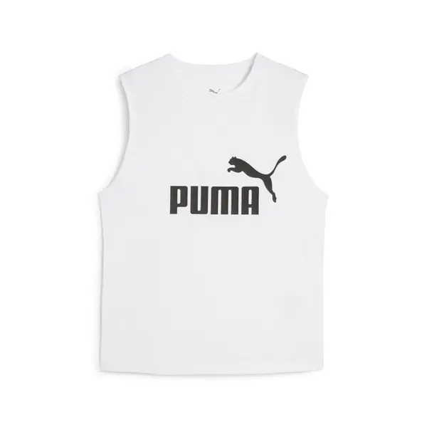 PUMA PUMA Sportski top 'Ess No. 1'  crna / bijela