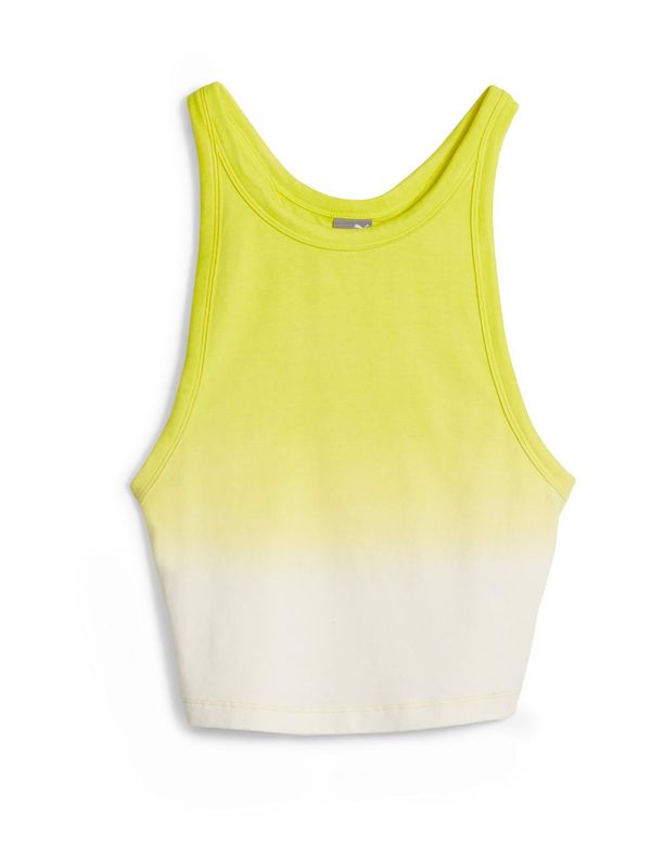 PUMA PUMA Sportski top 'LEMLEM'  žuta / bijela