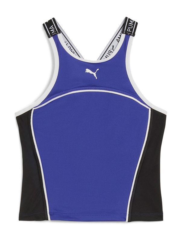 PUMA PUMA Sportski top  plava / crna / bijela