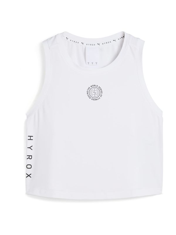 PUMA PUMA Sportski top 'PUMA x HYROX Cloudspun'  crna / bijela