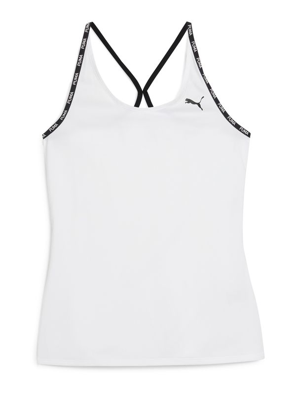 PUMA PUMA Sportski top 'STRONG'  crna / bijela