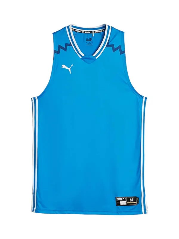 PUMA PUMA Sportski top 'Team Game'  plava / crna / bijela