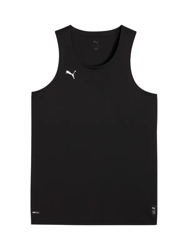 PUMA PUMA Sportski top 'Teamjaws Starter'  crna / bijela