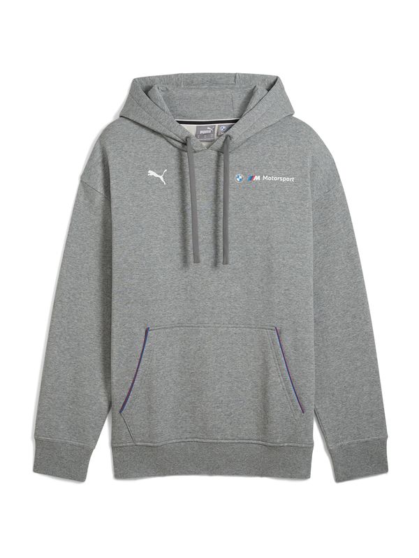 PUMA PUMA Sweater majica 'BMW MMS ESS'  plava / siva melange / bijela