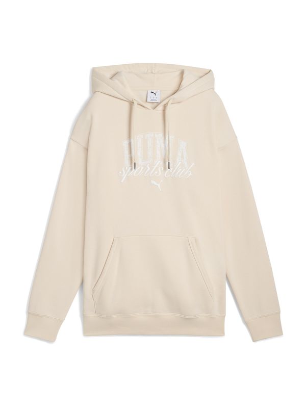 PUMA PUMA Sweater majica 'CLASS'  bež / bijela