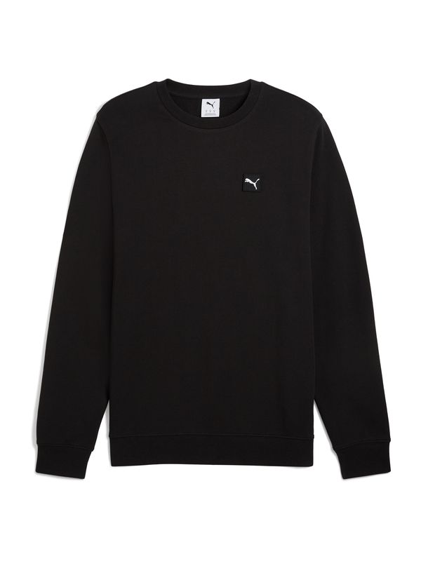 PUMA PUMA Sweater majica 'ESS'  crna / bijela