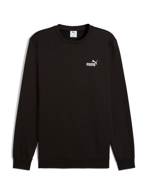 PUMA PUMA Sweater majica 'ESS No. 1'  crna / bijela