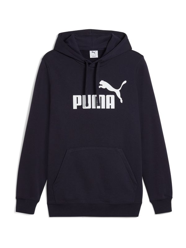 PUMA PUMA Sweater majica 'ESS No. 1'  noćno plava / bijela