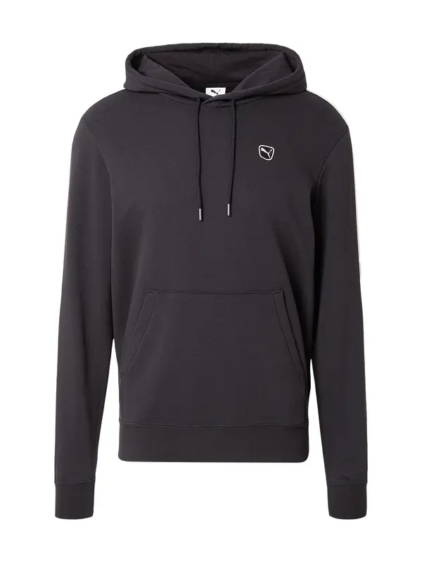 PUMA PUMA Sweater majica 'Essentials'  crna / bijela