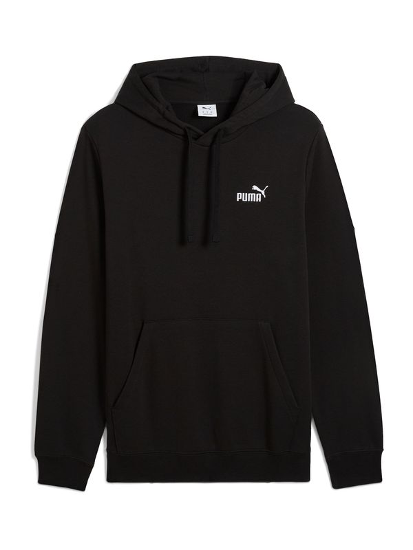 PUMA PUMA Sweater majica 'Essentials No. 1'  crna / bijela