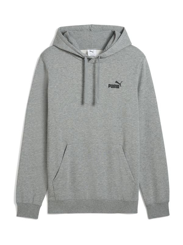 PUMA PUMA Sweater majica 'Essentials No. 1'  siva melange / crna
