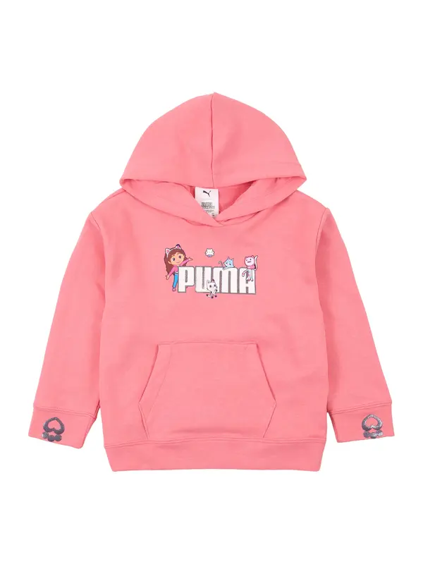 PUMA PUMA Sweater majica 'Puma x Gabby's Dollhouse'  svijetloplava / svijetloroza / srebro / bijela