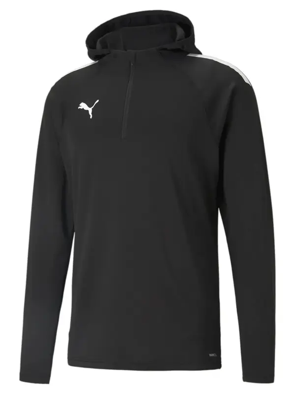 PUMA PUMA Sweater majica 'teamLIGA'  crna