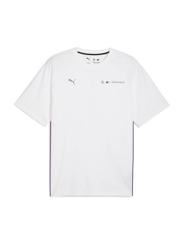 PUMA PUMA Tehnička sportska majica 'BMW M Essentials'  plava / crvena / crna / bijela