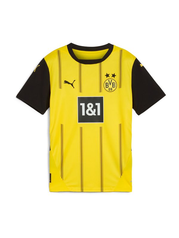 PUMA PUMA Tehnička sportska majica 'Borussia Dortmund 24/25 Heim'  žuta / crna / bijela